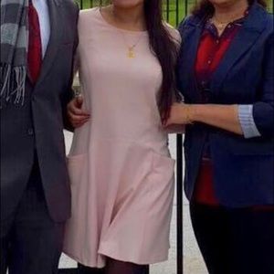 Baby pink dress with pockets